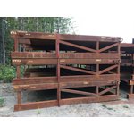 STRUCTURE EN ACIER 12PI X 15PI X 32PO DE HAUT