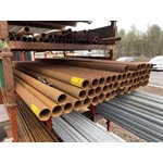ACIER TUYAU 2-3 / 8PO X 82PO A 83PO