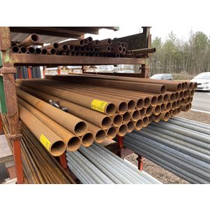 ACIER TUYAU 2-3 / 8PO X 82PO A 83PO