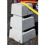 BOLLARD DE BETON AVEC ANNEAU DE LEVAGE