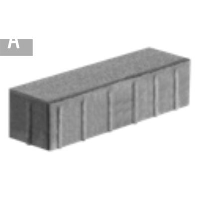 PAVE INDUSTRIA GRIS SÉRIE 600 4X4X24 PAVE INDUSTRIA GRIS SÉRIE 600 4X4X24
