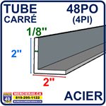 ACIER ANGLE NEUF - 2PO X 2PO X 1 / 8PO X 48PO (4PI)