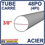 ACIER ROND NEUF - 3 / 8PO X 48PO (4PI)