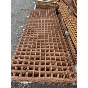 ACIER TREILLIS 0,306PO X 44PO X 128PO CARREAUX 4X4