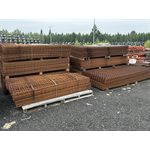 ACIER TREILLIS 0,306PO X 44PO X 88PO CARREAUX 4X4