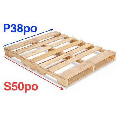 PALETTE P38S50 RECONDITIONNÉE BOIS