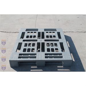 PALETTE P40S48 W8M3 PLASTIQUE - GRISE 25KG