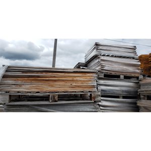 PALETTE TOP 40X48 CADRILLE DE BOIS DESSUS DE PALETTE