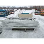 RAYONNAGE USAGÉ - MONTANT 44PO X 120PO (10PI) REDIRACK GRIS
