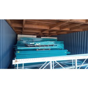 RAYONNAGE USAGÉ - MONTANT 36PO X 192PO (16PI) REDIRACK