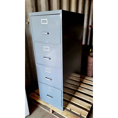 CLASSEUR EN MÉTAL 4 TIROIRS - 18PO X 28PO X 51PO CLASSEUR EN MÉTAL 4 TIROIRS - 18PO X 28PO X 51PO