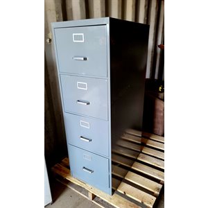 CLASSEUR EN MÉTAL 4 TIROIRS - 18PO X 28PO X 51PO