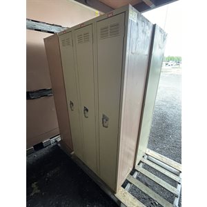 CASIER D'ÉCOLE USAGÉ ÉCONO 3 PORTES LAF