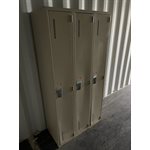 CASIER D'ÉCOLE USAGÉ PROPRE 3 PORTES LAF