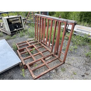 SUPPORT ACIER POUR VITRERIE 30X46X96PO