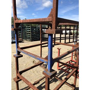 SUPPORT MÉTAL EMPILABLE SANS FOND 39PO X 52PO