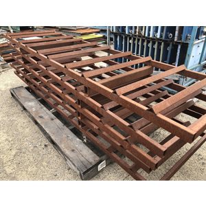 SUPPORT ACIER HORIZONTAL DE 29PO X 29PI