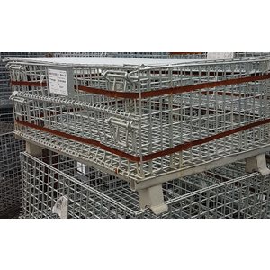 CAGE GRILLAGÉE PLIANTE 32PO X 40PO - 16PO HAUT