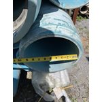 TUYAU DE PVC 8PO X20PI USAGÉ VENDU AU PIED LINÉAIRE