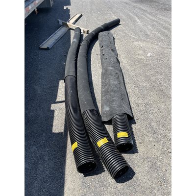 DRAIN PLASTIQUE FLEXIBLE 6PO X 10PI PERFORÉ - RETAILLE DRAIN PLASTIQUE FLEXIBLE 6PO X 10PI PERFORÉ - RETAILLE