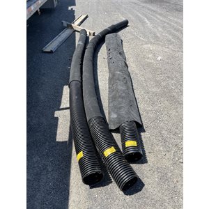 DRAIN PLASTIQUE FLEXIBLE 6PO X 10PI PERFORÉ - RETAILLE