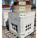 TÊTE DE REHAUSSEMENT DE PUIT D ACCES EN BETON