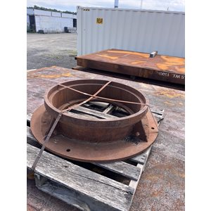 TROU HOMME EN ACIER 32 1 / 2PO DIA