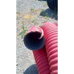 DRAIN ROUGE 100MM(4'') NON PERF 30M ROUGE AVEC CORDE