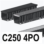 CANIVEAU HAURATON C250 100MM 4PO - SOLENO