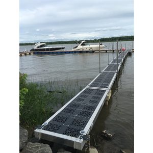 PONTON 040PO X 128PO ( PASSERELLE POUR QUAI FLOTTANT )
