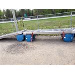 PONTON 040PO X 128PO ( PASSERELLE POUR QUAI FLOTTANT )